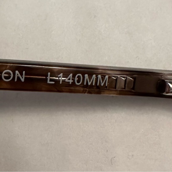 Clearvision Naperville Brown 56/16/140 Flex Hinge Eyeglasses Bronze Rim Tortoise - Picture 7 of 8